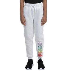 PUMA Youth Jogger Sweatpants, White